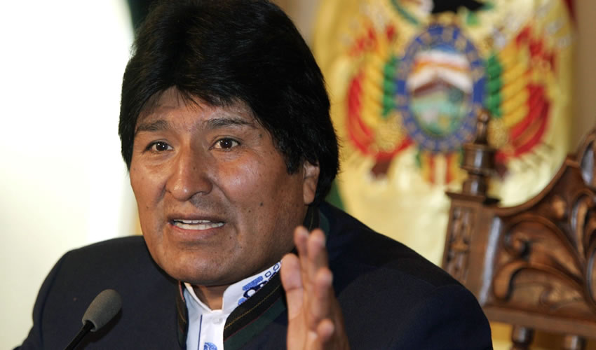 Evo Morales, presidente de Bolivia (Foto: Aarchivo/Prensa Latina)