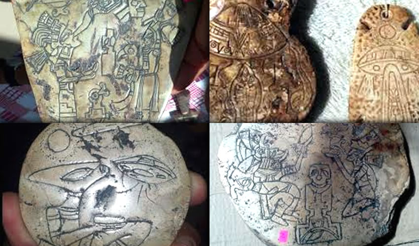 La supuesta “piedra alienígena-prehispánica”