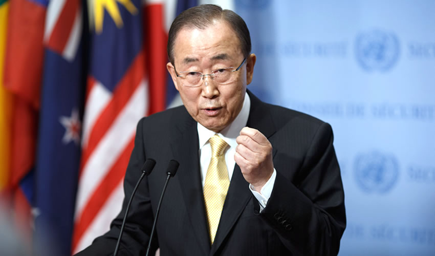 El secretario general de la ONU, Ban Ki–moon (Foto: Archivo/Xinhua)