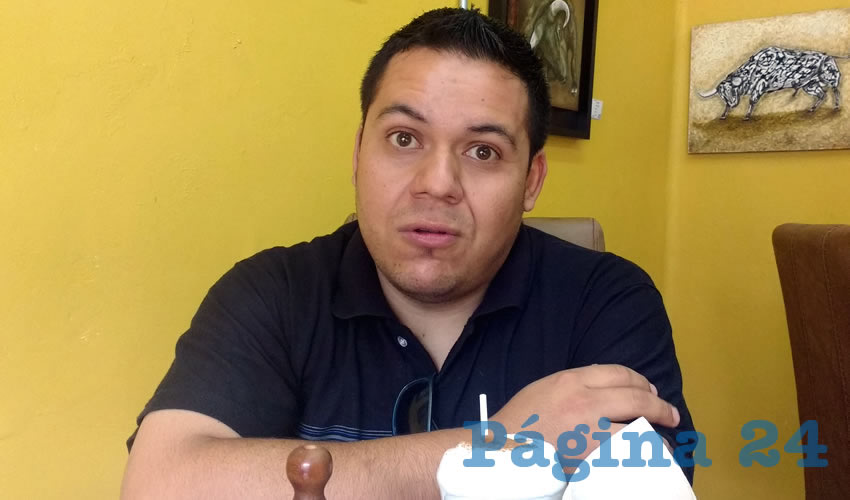Moisés Arellano Delgado, miembro del Colegio de Biólogos de Aguascalientes