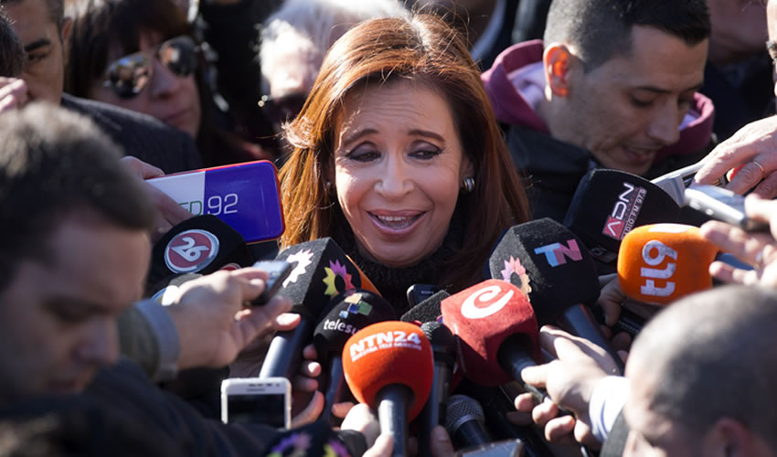 La expresidenta de Argentina, Cristina Fernández (Foto: Archivo/ Xinhua)