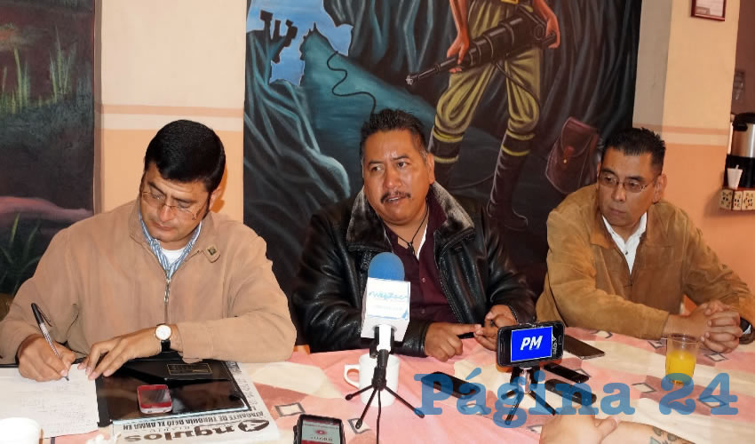 Felipe Pinedo Hernández: Esta movilización se hará en la entidad zacatecana el próximo 31 de enero, donde se tomarán varías de las principales carreteras del estado, así como casetas de cuota y gasolineras, actos que se desarrollarán en toda la República Mexicana (Foto: Merari Martínez Castro)