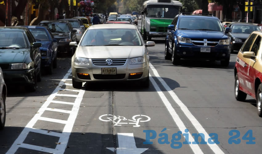 Actualmente se han generado apenas 60 kilómetros de vía ciclista en la Zona Metropolitana de Guadalajara de 200 que están proyectados dentro de la primera fase de un plan maestro de movilidad no motorizada/Foto: Cortesía