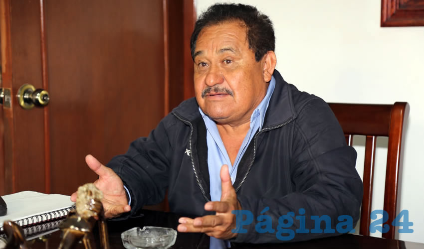 Manuel Medina Ortega, coordinador del Movimiento de Resistencia Civil Pacífica contra los gasolinazos