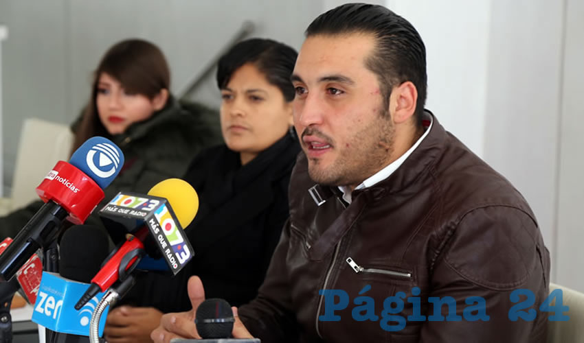 Aldo Ruiz Sánchez, dirigente estatal de Morena (Foto: Eddylberto Luévano Santillán