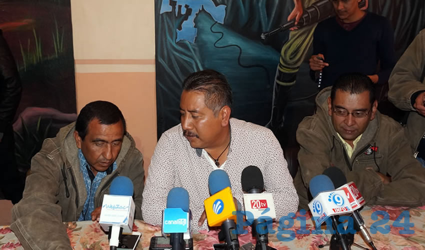 Felipe Pinedo Hernández: “Por eso creemos que su convocatoria es hueca, porque no le abona al espíritu de seguridad que se requiere en Zacatecas. Es evidente que la postura del gobernador debe ser más congruente” (Foto:Merari Martínez Castro)