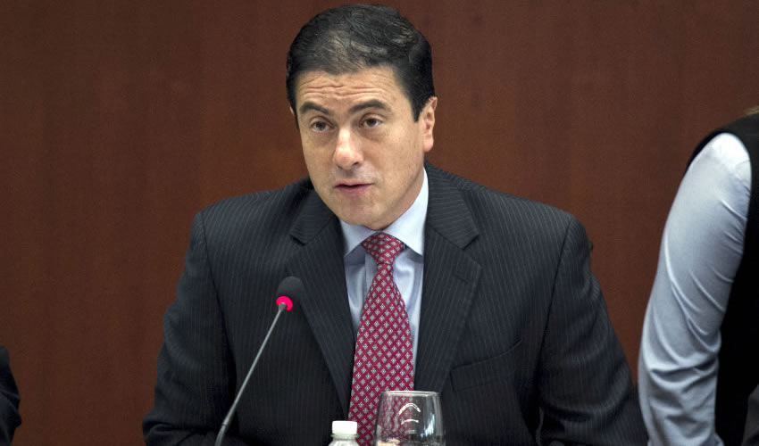 Ciudad de México.- Gerónimo Gutiérrez, quien espera ser ratificado como embajador de México en Estados Unidos (Foto: Galo Cañas /Cuartoscuro)
