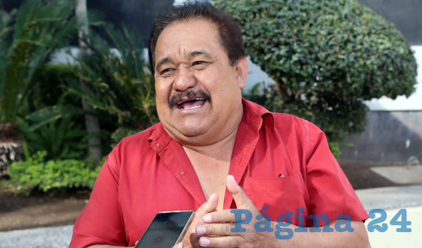 Manuel Medina Ortega, presidente de la asociación Frente de Lucha Campesina