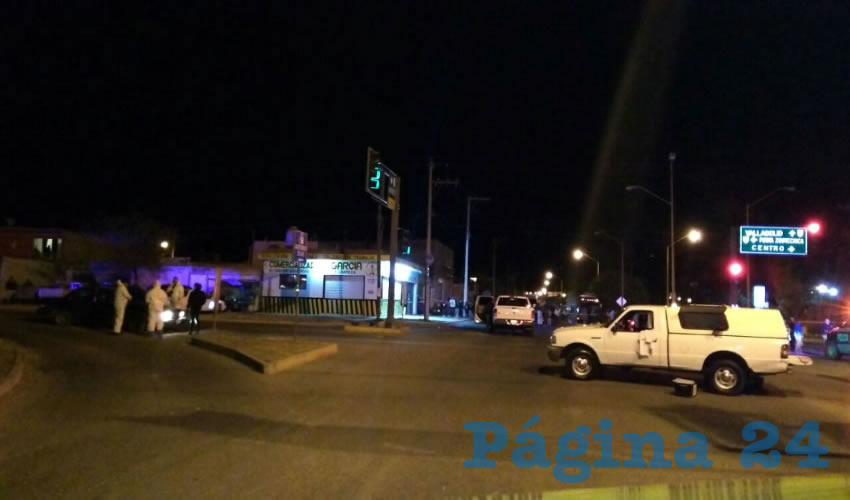 El ataque ocurrió sobre la carretera a La Posta, esquina con avenida Alejandro de la Cruz
