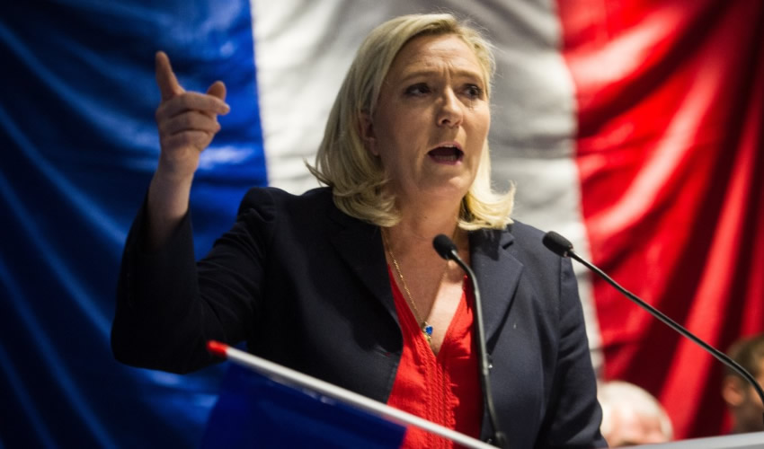 La candidata ultraconservadora, Marine Le Pen (Foto: Archivo/Prensa Latina)
