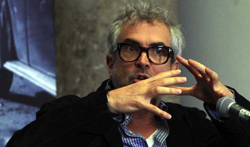 Ciudad de México.- Alfonso Cuaron habló del término de la filmación de la película “Roma” (Foto: Antonio Cruz/ Cuartoscuro)