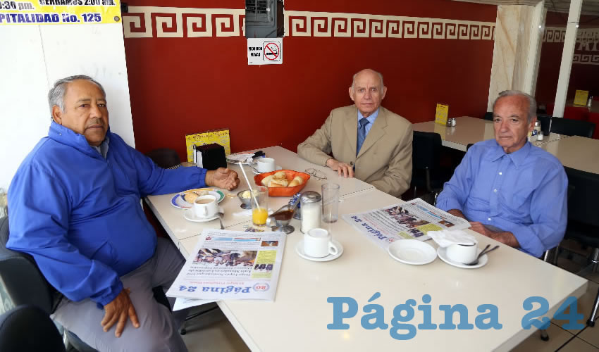 En el restaurante Mitla almorzaron Javier Evangelista Pérez, Víctor Manuel González Gómez y Carlos López Martín