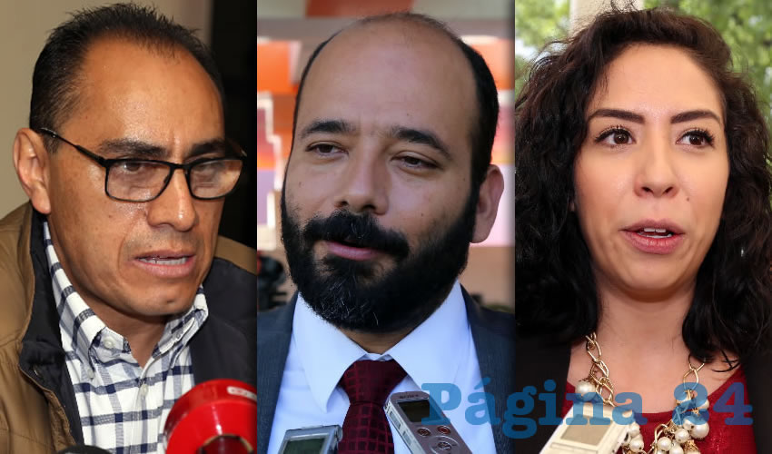 Jesús Adrián Castillo Serna, titular de la Sedum | Carlos Rodrigo Martín Clemente, titular de Profepa | Karla Medina Guardado, presidenta de la FEUAA