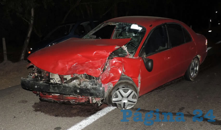 Así terminó el vehículo Ford Mercury que manejaba Juan Manuel “N” “N”