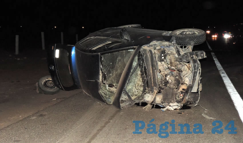 Emilio Macías falleció al chocar y volcar su vehículo Dodge i10