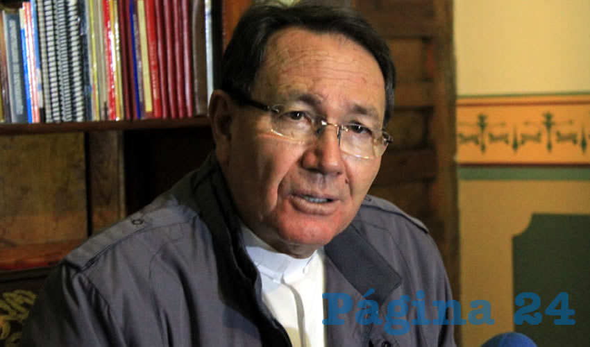 Sigifredo Noriega Barceló: “No debemos acostumbrarnos a la violencia “ (Foto Rocío Castro Alvarado)