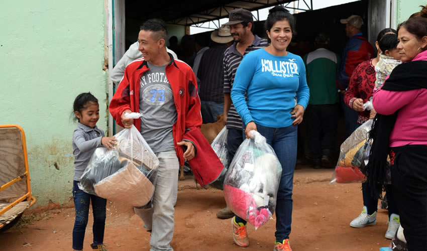 Juan Antonio Caldera Alaniz, director de la corporación, informó que el personal a su cargo concretó la última entrega a la población de las comunidades La Encantada y La Salada, de Fresnillo