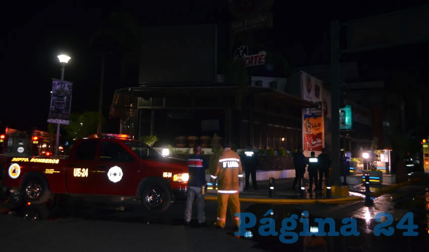 Como “pérdida total” fue declarada la negociación situada en avenida Las Américas 102