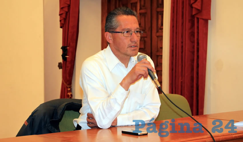 Marco Antonio Vargas Duarte, vocero de Segurida: “Al acudir las autoridades, no encontraron a nadie, ni una sola persona había en el lugar” (Foto: Rocío Castro Alvarado)