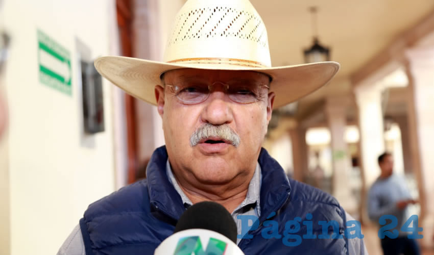 Rubén Ángel Berumen de la Cerda, presidente estatal de la Canaco