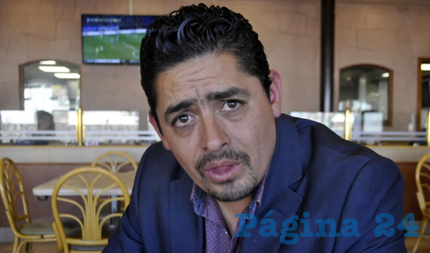 Alejandro Javier Castillo Reyes, profesor de secundaria: “Resulta que recibo una llamada y me dice mi señora que nos acaban de robar la casa” (Foto: Alberto Núñez Hernández)