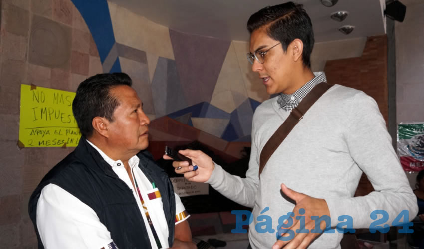 Manuel Alvarado Pérez, líder del Barzón en Zacatecas: “Muchas de las tierras están rentadas, principalmente de riego” (Foto Merari Martínez Castro)