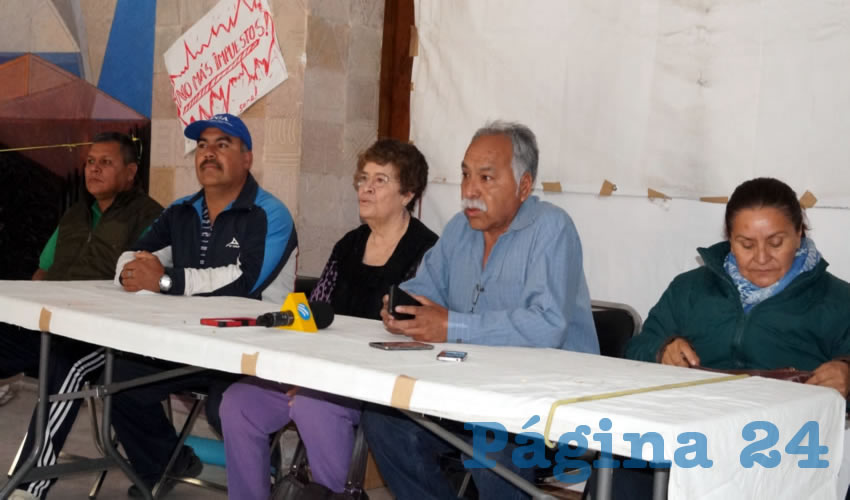 Socorro Estrada, manifestante: “No más nos han dado atole con el dedo” (Foto Merari Martínez Castro)