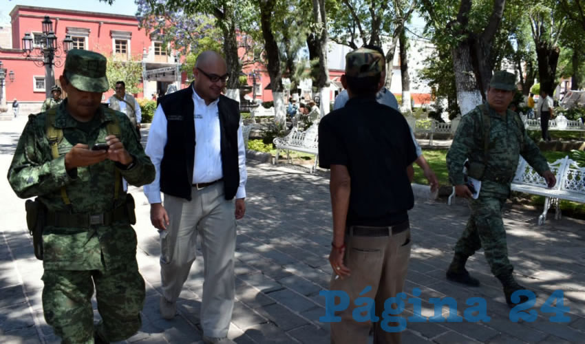 Alejandro Tello refrenda el compromiso con la seguridad en la Entidad