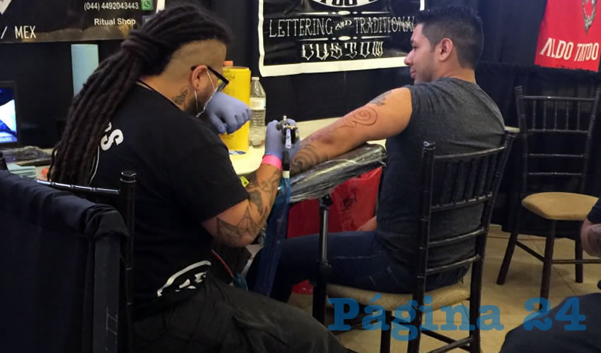 Este evento se realiza sólo por el amor al arte del tatuaje
