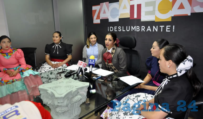 Arely Rivas, organizadora del evento: “Esperamos contar con el apoyo de la gente para que vean lo diferente que es la escaramuza o lo que es la charrería femenil” (Foto: Alberto Núñez Hernández)
