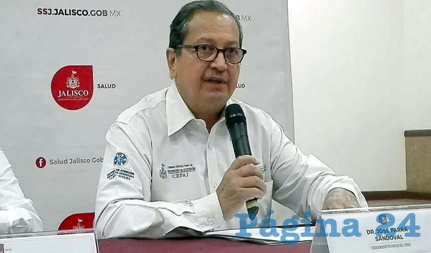 El coordinador operativo del Cepaj, José Parra Sandoval, llamó a la ciudadanía a no minimizar las medidas de prevención durante las lluvias, puesto que los accidentes y muertes se dan cuando uno menos lo espera/Foto: Francisco Andalón López