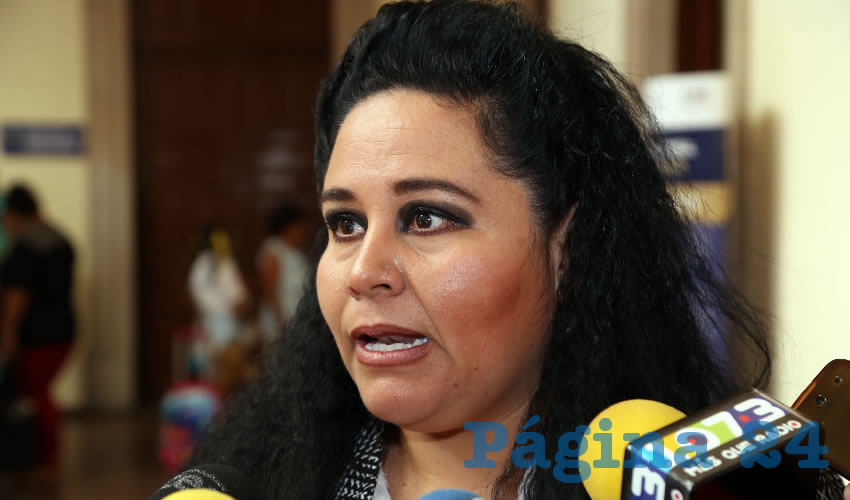 Georgina Tiscareño de Lira, coordinadora de Delegaciones Municipales