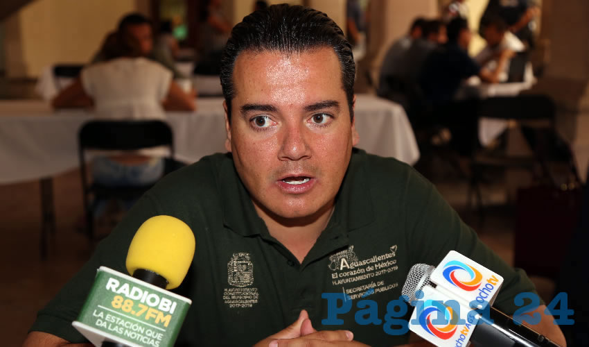 Héctor Eduardo Anaya Pérez, secretario de Servicios Públicos del Municipio