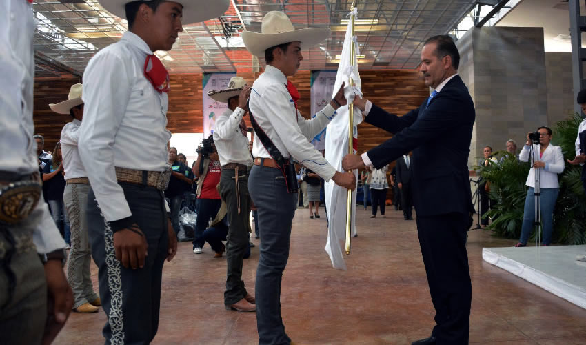 El Mandatario Estatal refrendó el apoyo de su gobierno al deporte
