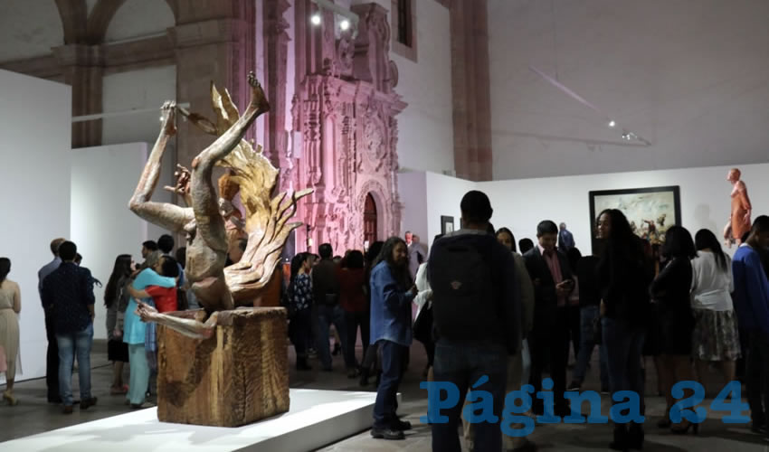 El artista busca, con esta exposición, provocar en el espectador la confrontación, sus encuentros y desencuentros