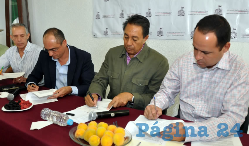 De acuerdo con Héctor Padilla Gutiérrez, presidente de la AMSDA y secretario de Desarrollo Rural de Jalisco, hay una relación muy cercana con la Asociación de Secretarios de Desarrollo Agropecuario de Estados Unidos, además de coincidencia de posturas/Foto: Cortesía