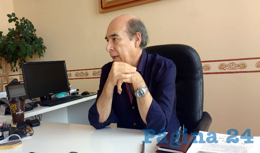 Héctor Castanedo Quirarte, delegado del INAH en Aguascalientes
