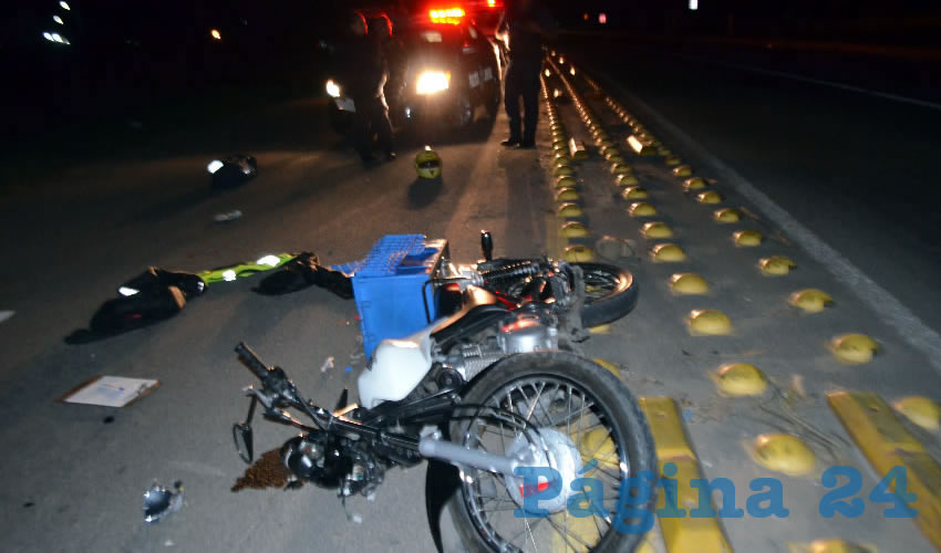 El percance ocurrió sobre la carretera federal 25, a la altura de la comunidad El Puertecito de la Virgen