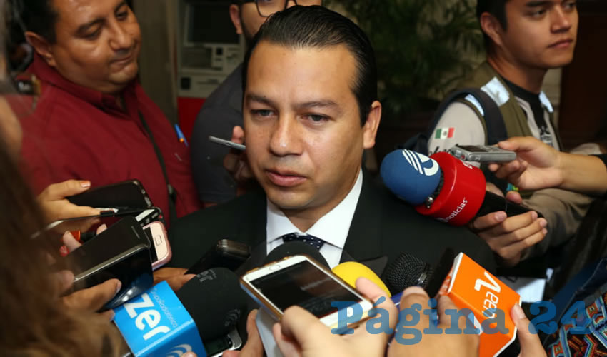 Óscar Daniel Monreal Dávila, director del DIF Municipal (Foto: Eddylberto Luévano Santillán)