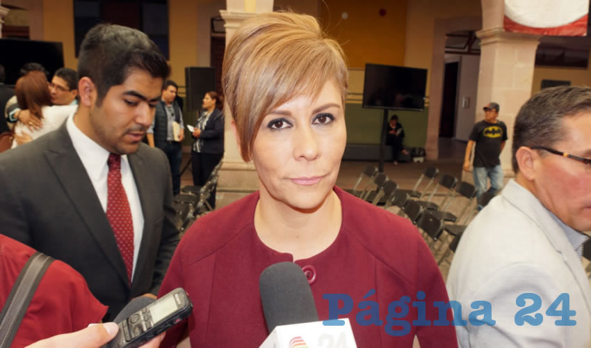 Susan Cabral Bujdud: Durante el periodo vacacional no se ha recibido ninguna queja. Enfatizó que se está trabajando de la mano con el contralor municipal (Foto Merari Martínez)