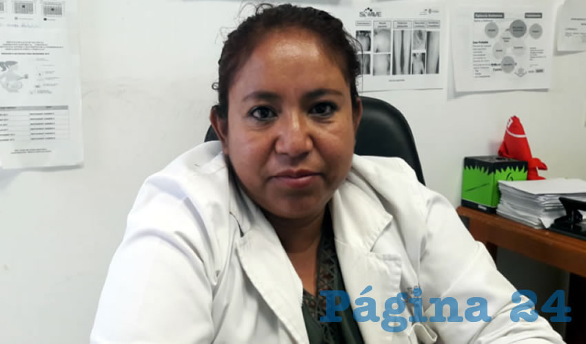 Doctora, Rosa María Cerna Luna