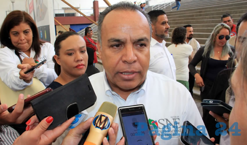 Cliserio del Real Hernández, titular de la Subsecretaría del Servicio Nacional de Empleo (SSNE) (Foto: Rocío Castro Alvarado)