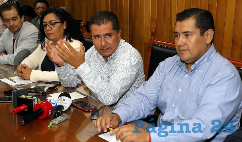 Rueda de prensa de regidores del PRI