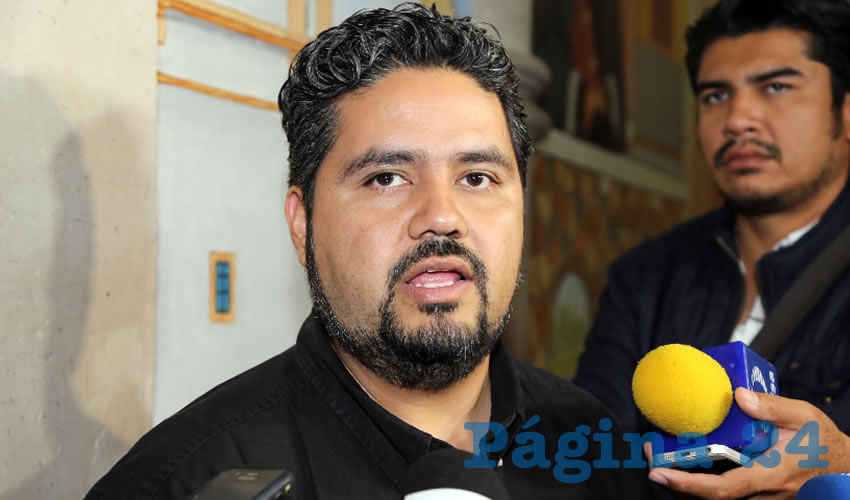 Iván Alejandro Sánchez Nájera, legislador local (Foto: Eddylberto Luévano Santillán)