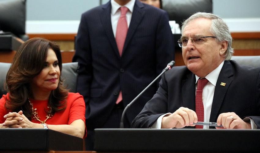 Miguel Romo Medina, senador del PRI