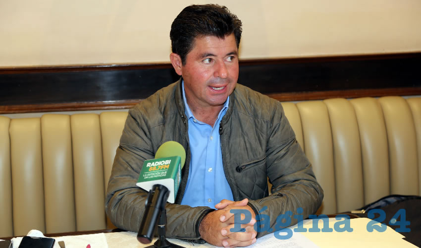Jorge López Martín, diputado federal (Foto: Eddylberto Luévano Santillán)