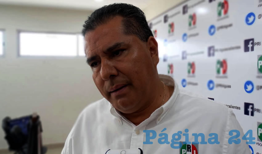 José Enrique Juárez Ramírez, presidente del PRI Estatal
