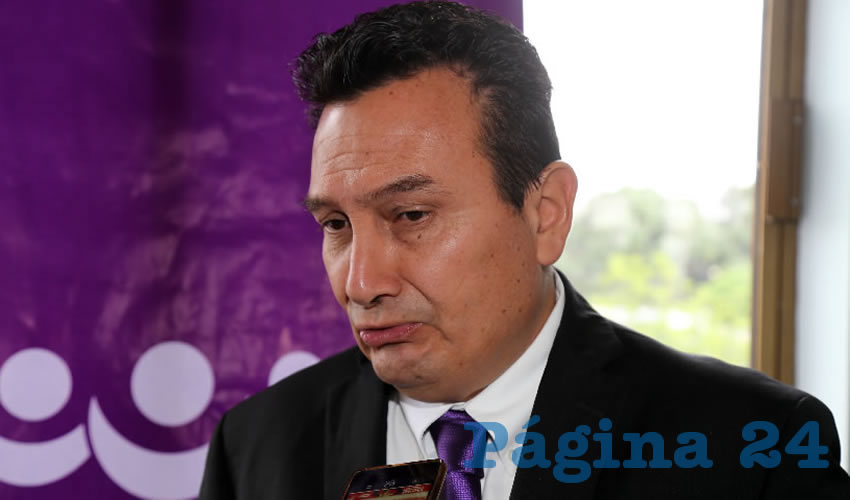 Jesús Morquecho Valdez, presidente del CDE del PES