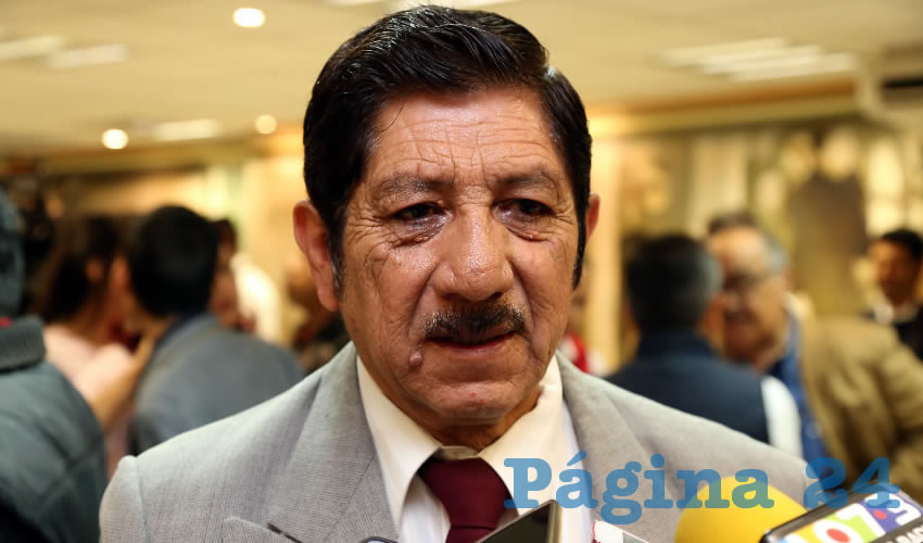 Refugio Marín Ruiz, secretario general de la CROC en Aguascalientes