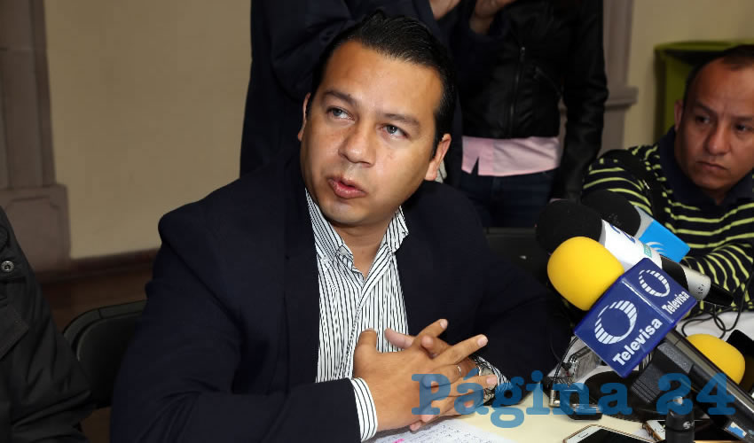Óscar Daniel Monreal Dávila, director del DIF Municipal (Foto: Eddylberto Luévano Santillán)